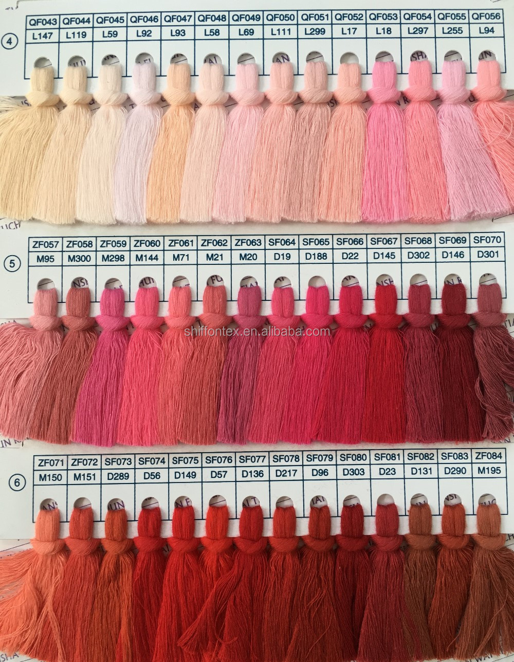 Color Dyed Cotton Yarns