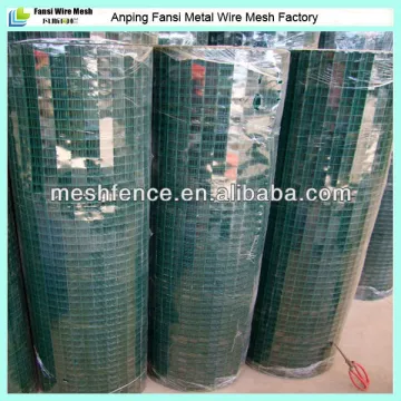PVC coating welded wire mesh 1/2"x3'x100'