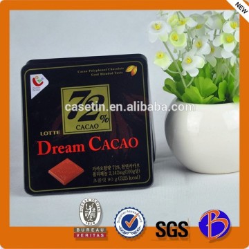 2015 factory direct pearl varnish Chocolate tin