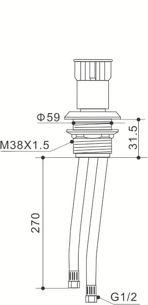 Remote control gas valve Fume Hood