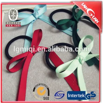 Stylish polyester wholesale satin ribbon flower