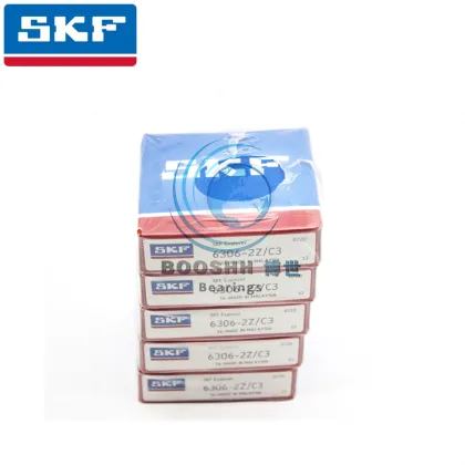 SKF 6306-2RS1 Rubber Sealed Deep Groove Ball Bearing