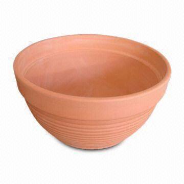 Ceramic Flower Pot, Customized Sizes and Designs Welcomed, Sized 33.5 x 30.5cm