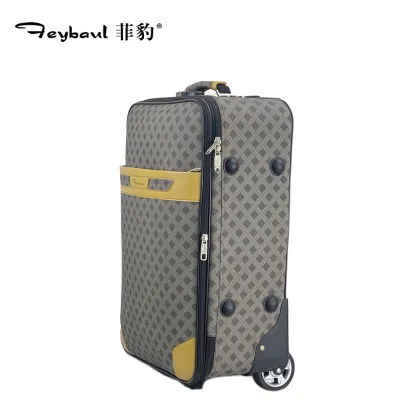 Luggage boarding box pull rod box quiet soft cloth box