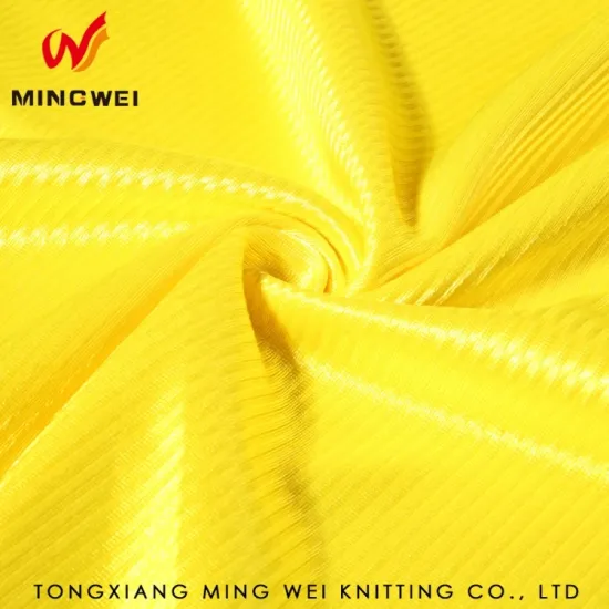 Summer graduate students design knit dazzle tricot fabric