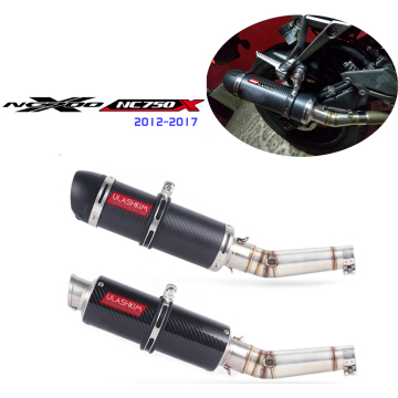 Equipo de silenciador de motocicleta deslizante para la serie Honda NC750/NC700 (2012-2017)