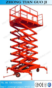 4m-20m lifting height mobile scissor lift platform of high quality