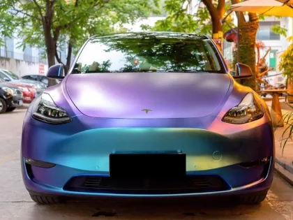 YUP Shiny Chameleon Series Car Wrap Film - Color-Shift Vinyl for Car Color Change