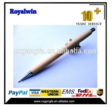 GF-200 China wholesale wooden ball pen/wood pen