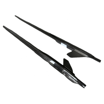 Carbon Fiber Body Kit Accessories: Side Skirts and Splitters for Audi R8 (2021-2023)