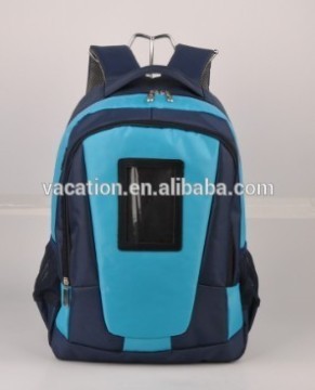 personalise solar panel battery backpack