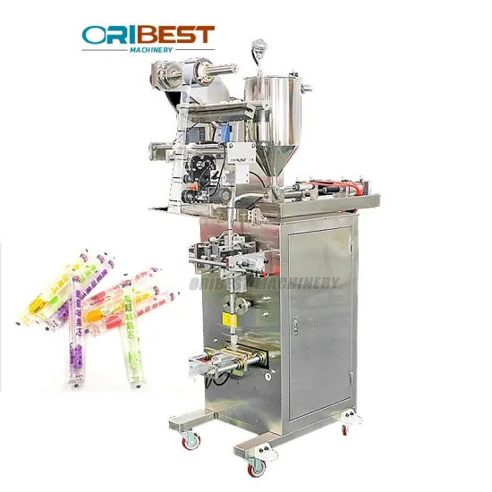 Hot Sale Automatic Ice Pop Packing Machine: Plastic Strip Ice Lolly Filling and Sealing Equipment