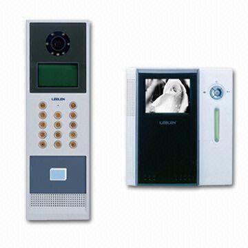 Video Intercom System with Color or B/W Display and Anti-vandal/Waterproof Features