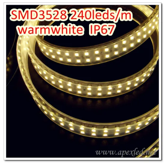 15mm IP67 silicone tube smd3528 240leds led silicone tube
