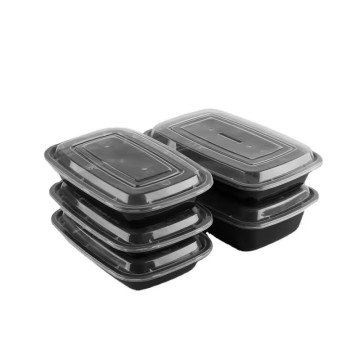 Food Grade PP Plastic Microwave & Freezer Safe Lunch Box: Reusable Takeaway Food Container