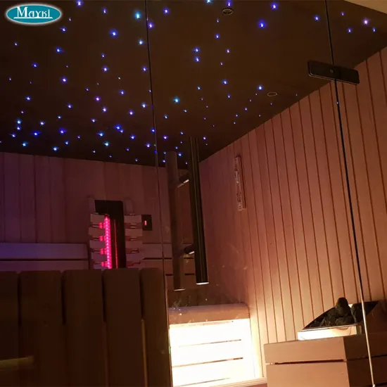 Waterproof LED Fiber Optic Ceiling Stars for Sauna Lighting