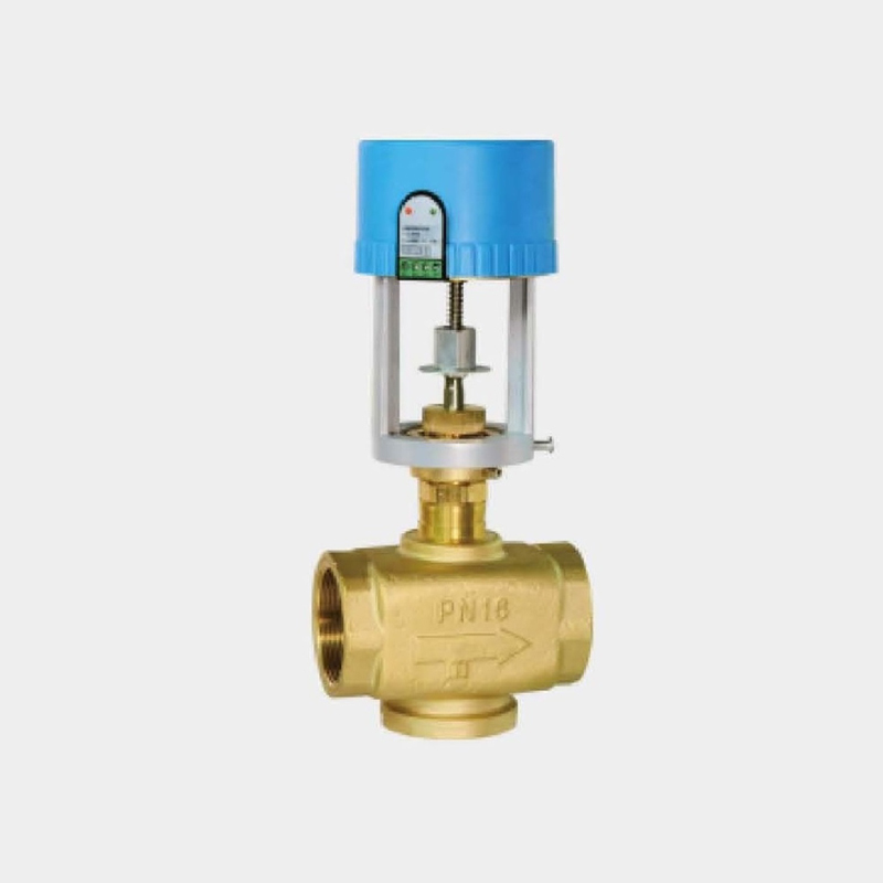 Proportional and integral electric regulating valve