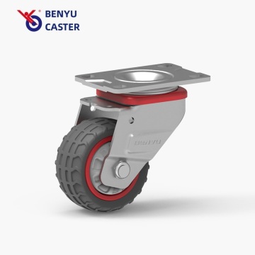Benyu Casters 4 Inch Medium PU Universal Casters