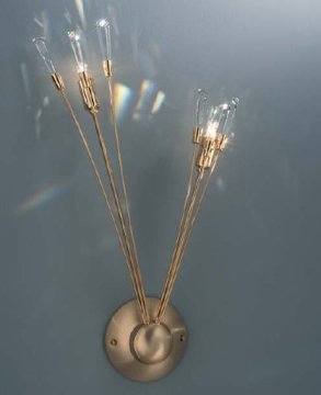 Modern Crystal wall sconce lamp for hotel guestroom beside