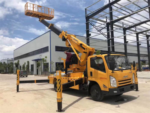 Jmc 16meters Telescopic Aerial Work Platform Truck