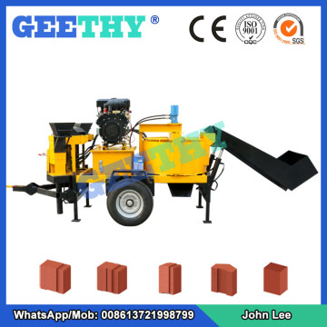 Clay Concrete Material M7mi Twin Super Hydraform Interlocking Brick Making Machine