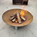 Hochwertige Corten Stahl BBQ Grill Fire Bowl