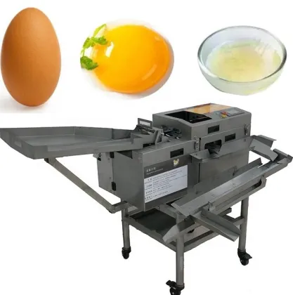 Egg Breaker and Separator: Automatic Egg Yolk and White Separator