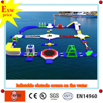 factory direct best quality and cheap floating water obstacle course equipment for sale