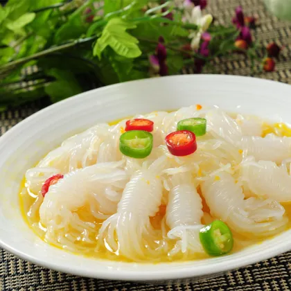 Green Food Healthy Food Instant Noodle Konjac