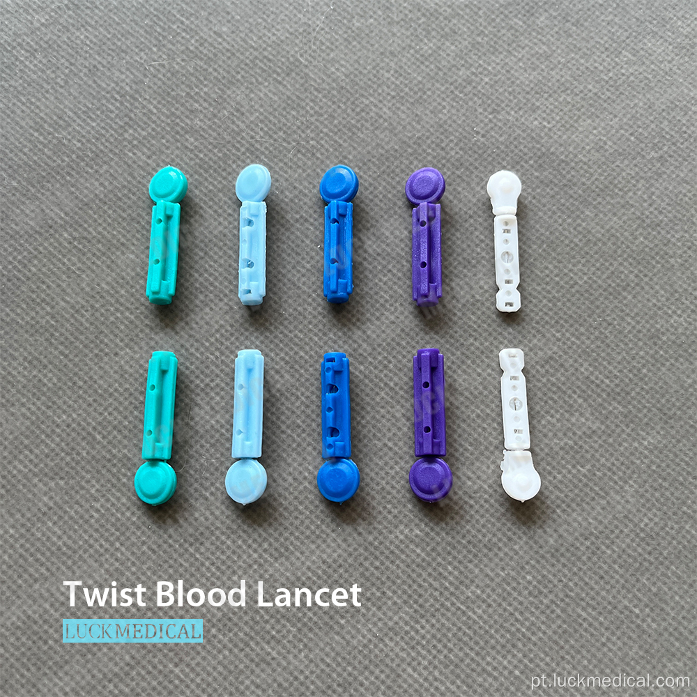 Segurança de Lancet Blood Twisted Twisted