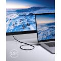 UCOAX OEM Thunderbolt 4 Kabelstütze 8K -Display