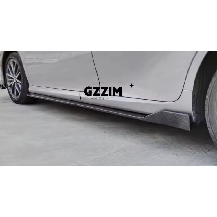 Camry 2024 9th Generation Carbon Fiber Side Skirts (2)