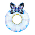 Flower Beach Inflável Tubo Swim Ring Pool Floats