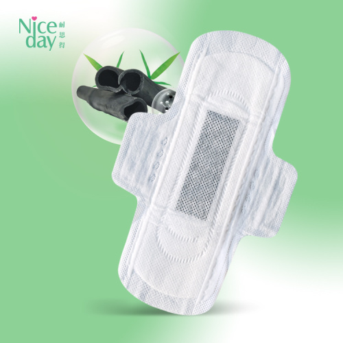 Bamboo charcoal Anti-Leak Sanitary Napkin