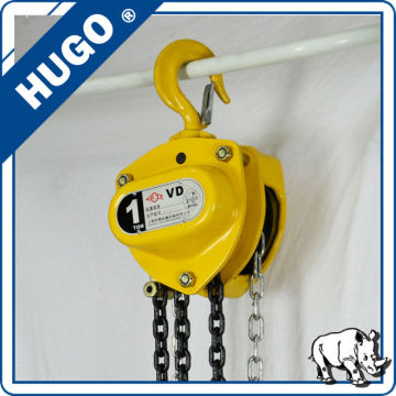 Hand manual Chain winches with pulley trolley