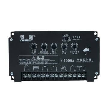 Gubernur Elektronik Pengontrol Kecepatan DC 24V C1000A