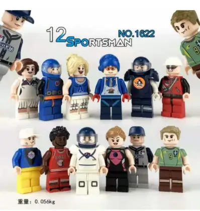 4 Color Toy Zelensky Lego Caps Figures Printer Pad Printing Machine