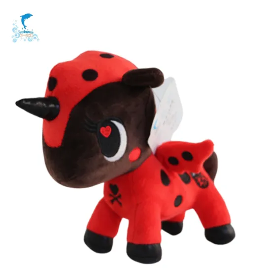 New Design Custom Shape Plush Unicorn Toy With English Study Multifunction Customization