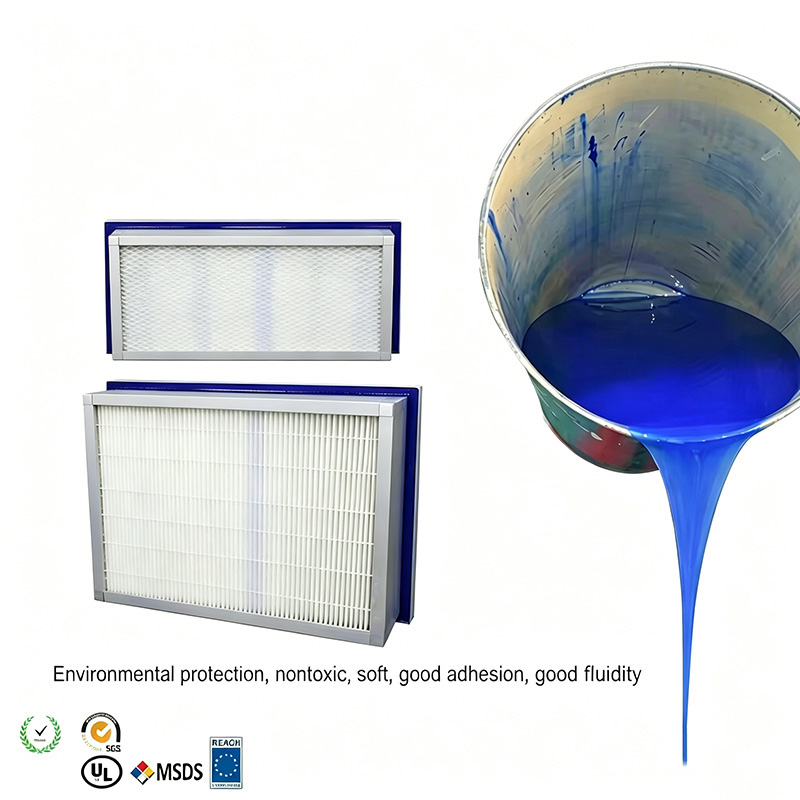 Liquid tank adhesive
