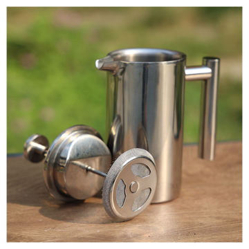 Stainless Steel Coffee Gift Set French Press