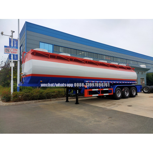 3 Axles 40,000liters Oil/Fuel Tanker Semi Trailer