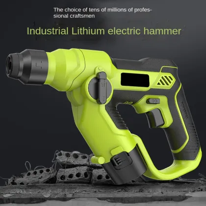 Lithium Electric Hammer Charging Lightweight High-power Percussion Drill