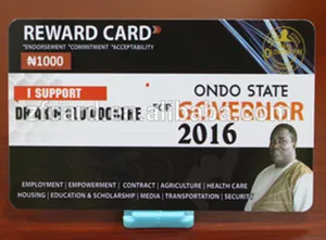 Plastic card printing for membership
