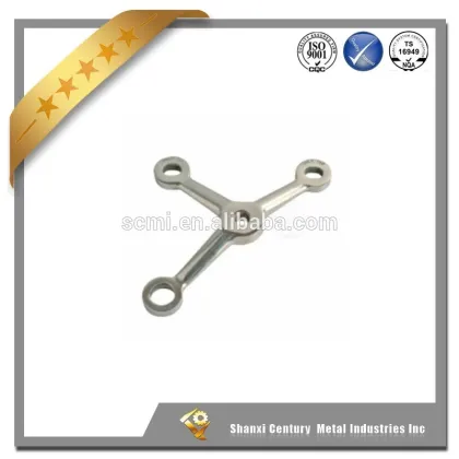 Curtain wall accessories stainless steel spiders