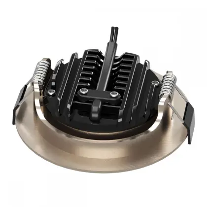 Recessed lighting living room