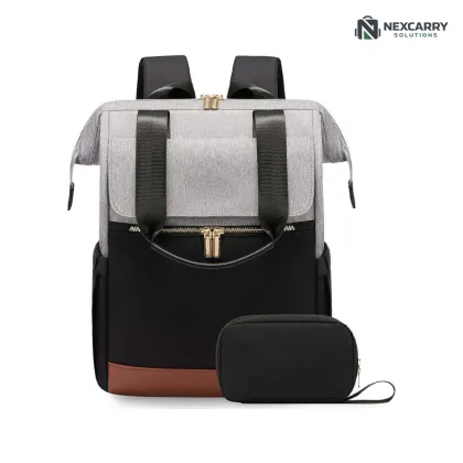 ElegantTouch Minimalist Textured Women`s Backpack