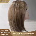 Многослойный кружевной парик Highlight Blonde Bob