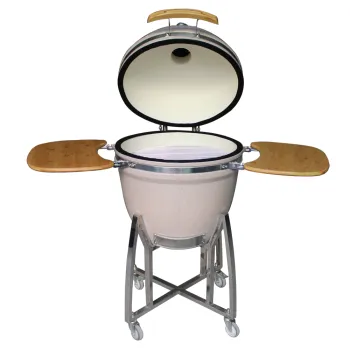 Customizable 21 Inch Ceramic Kamado BBQ Grills by Auplex Komodo: OEM & ODM Options Available