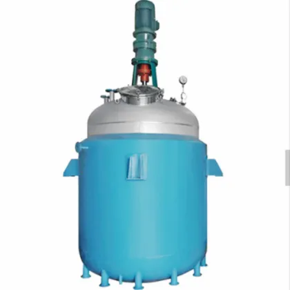 Thermal Oil Heated Chemical Reactor Tank With Motor