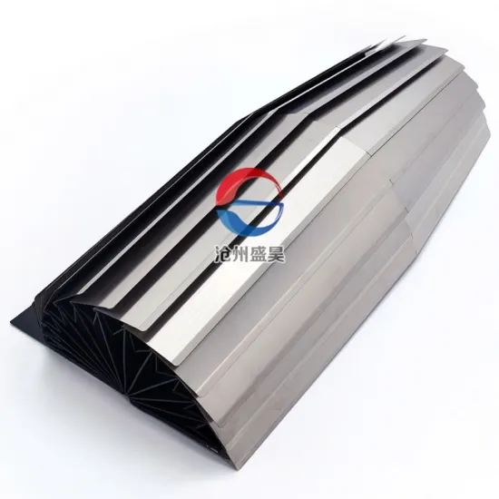 Lamellas Steel Telescopic Machine Finned Covers